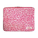 プレアデスシステムデザイン Case Scenario KEITH HARING Canvas Sleeve with Zip for MacBook Pro 13 Graffiti Print Pink KH-MPB13-C-GPPI