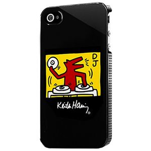 プレアデスシステムデザイン Case Scenario KEITH HARING for iPhone 4S/4 DJ KH-IPH4-DJ