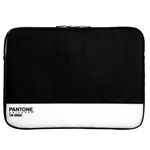 プレアデスシステムデザイン Case Scenario PANTONE UNIVERSE Canvas Sleeve with Zip for MacBook Pro 15 Black PA-MBP15-C-BLK