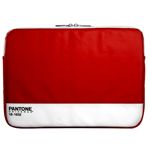 プレアデスシステムデザイン Case Scenario PANTONE UNIVERSE Canvas Sleeve with Zip for MacBook Pro 15 Red PA-MBP15-C-RED