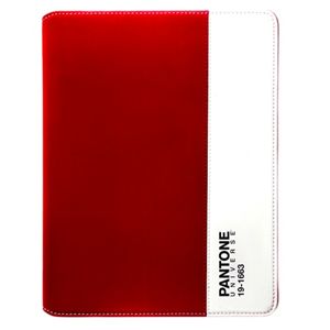 プレアデスシステムデザイン Case Scenario PANTONE UNIVERSE Nubuk Standing Book Case for iPad Red PA-IPBK-N-RED