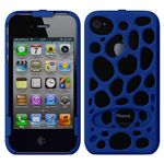 プレアデスシステムデザイン Freshfiber Double Cap Macedonia for iPhone 4S/4 Blue FF-74191505