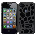 プレアデスシステムデザイン Freshfiber Double Cap Macedonia for iPhone 4S/4 Grey FF-74191504