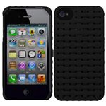 プレアデスシステムデザイン Freshfiber Weave for iPhone 4S/4 Graphite Black FF-74011501