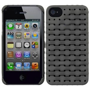 プレアデスシステムデザイン Freshfiber Weave for iPhone 4S/4 Grey FF-74011504