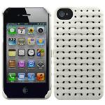 プレアデスシステムデザイン Freshfiber Weave for iPhone 4S/4 Stone White FF-74011502