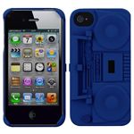 プレアデスシステムデザイン Freshfiber Boombox for iPhone 4S/4 Blue FF-74211505