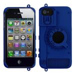 プレアデスシステムデザイン Freshfiber Camera for iPhone 4S/4 Blue FF-74231505