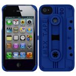 プレアデスシステムデザイン Freshfiber Cassette for iPhone 4S/4 Blue FF-74221505