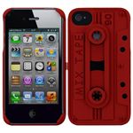 プレアデスシステムデザイン Freshfiber Cassette for iPhone 4S/4 Red FF-74221506