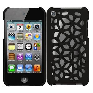 プレアデスシステムデザイン Freshfiber Macedonia for iPod Touch 4G Graphite Black FF-83081501