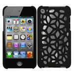 プレアデスシステムデザイン Freshfiber Macedonia for iPod Touch 4G Graphite Black FF-83081501