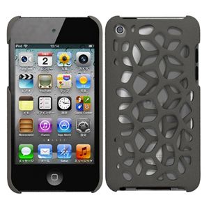 プレアデスシステムデザイン Freshfiber Macedonia for iPod Touch 4G Grey FF-83081504