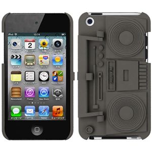 プレアデスシステムデザイン Freshfiber Boombox for iPod Touch 4G Grey FF-83211504