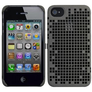 プレアデスシステムデザイン Freshfiber Double Mesh for iPhone 4S/4 Grey FF-74041504