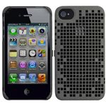 プレアデスシステムデザイン Freshfiber Double Mesh for iPhone 4S/4 Grey FF-74041504