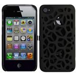 プレアデスシステムデザイン Freshfiber Macedonia for iPhone 4S/4 Graphite Black FF-74081501