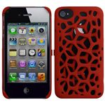 プレアデスシステムデザイン Freshfiber Macedonia for iPhone 4S/4 Red FF-74081506