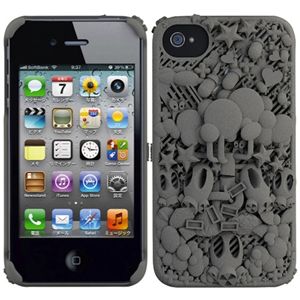 プレアデスシステムデザイン Freshfiber Relentless for iPhone 4S/4 Grey FF-74201504