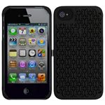 プレアデスシステムデザイン Freshfiber Maille for iPhone 4S/4 Graphite Black FF-74241501