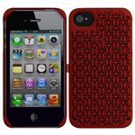 プレアデスシステムデザイン Freshfiber Maille for iPhone 4S/4 Red FF-74241506