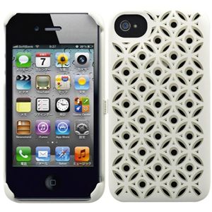 プレアデスシステムデザイン Freshfiber Secret Eyes for iPhone 4S/4 Stone White FF-74251502