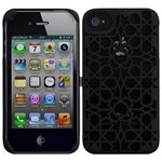 プレアデスシステムデザイン Freshfiber Hidden Stars for iPhone 4S/4 Graphite Black FF-74261501