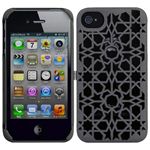 プレアデスシステムデザイン Freshfiber Hidden Stars for iPhone 4S/4 Grey FF-74261504