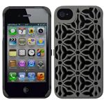 プレアデスシステムデザイン Freshfiber Double Fence for iPhone 4S/4 Grey FF-74271504