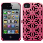 プレアデスシステムデザイン Freshfiber Double Fence for iPhone 4S/4 Pink FF-74271507