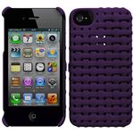 プレアデスシステムデザイン Freshfiber Weave for iPhone 4S/4 Purple FF-74011508