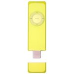 パワーサポート iPod shuffle シリコーンジャケットsetクリアイエロー FJ-18