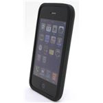 パワーサポート シリコーンジャケットセット for iPhone 3G(ブラック) PPK-12