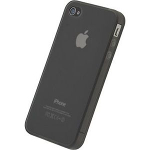 パワーサポート シリコーンジャケットセット for iPhone 4S/4クリアブラック PHC-13