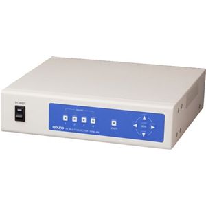 ラウンド パソコン(KVM)切替器RPM-4W(マルチ表示・ワイド出力・コンソール4入力) RPM-4W