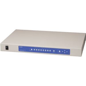 ラウンド パソコン(KVM)切替器RPM-8W DUAL(マルチ表示機能・ワイド出力・8入力) RPM-8W DUAL