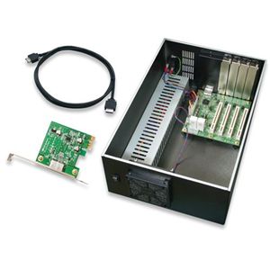 ラトックシステム PCI-e to PCI拡張Boxセット REX-PEPB4