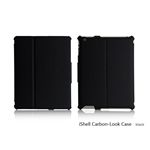 Shield iShell Carbon-look Case new iPad/iPad2 CARBON-BLACK