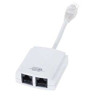 サンワサプライ RJ45分配器　TEL‐RJ45Y TEL-RJ45Y