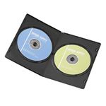 サンワサプライ DVDスリムトールケース(10枚入り) DVD-SL210BK