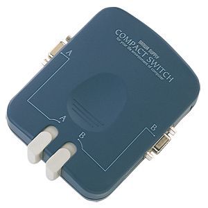 サンワサプライ コンパクトスイッチ（VGA） SW-CP21V