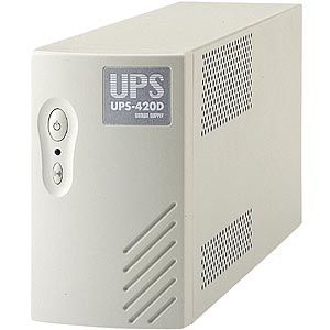 サンワサプライ UPS<UPS-420D>(420VA/252W) UPS-420D