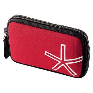 サンワサプライ コンパクトマルチケース(レッド) DG-BGM1R