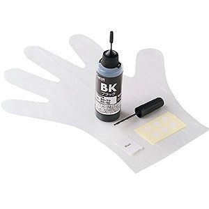 サンワサプライ つめかえインク(ブラック・60ml) INK-70BK