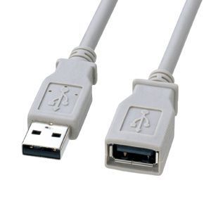 サンワサプライ エコUSB延長ケーブル 1.5m KU20-ECEN15