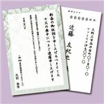 サンワサプライ インクジェット喪中・典礼はがき(深い森) JP-HKRE21