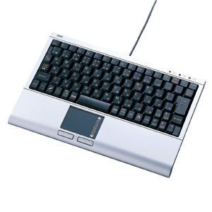 サンワサプライ タッチパッド付キーボード SKB-TP01SV