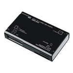 サンワサプライ USB2.0 マルチカードリーダライタ(ブラック) ADR-MLT25BK