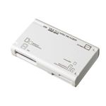 サンワサプライ USB2.0 マルチカードリーダライタ(ホワイト) ADR-MLT25W