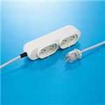 サンワサプライ 病院用タップ 4個口 TAP-MR7548T3